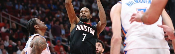 开云官网-末节16分大崩盘！火箭狂抢60板仍被打爆，杜兰特23中7罕见迷失